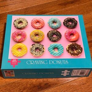 500-Piece Jigsaw Puzzle - Teal Pink Box